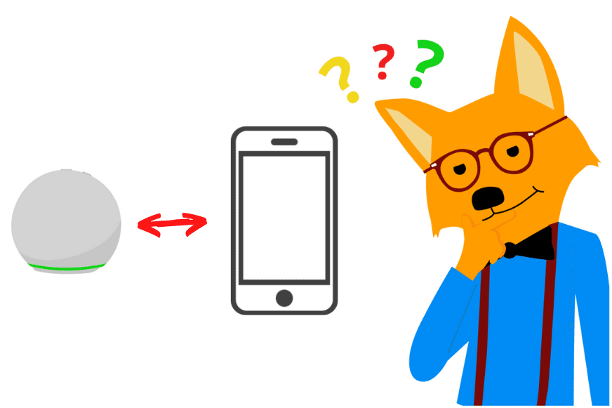 Es wird gezeigt, dass man mit einem Amazon Alexa Echo Gerät auch auf einem Handy anrufen kann